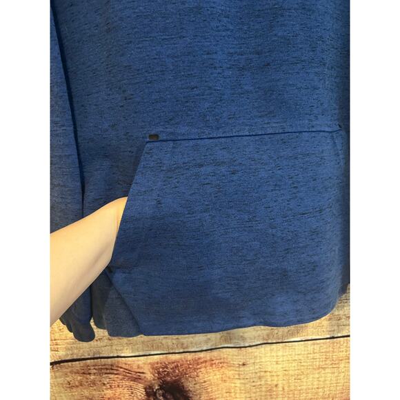 Nike Men's Tech Fleece Crewneck Sweatshirt 545163-481 Royal Blue Large - Picture 3 of 8